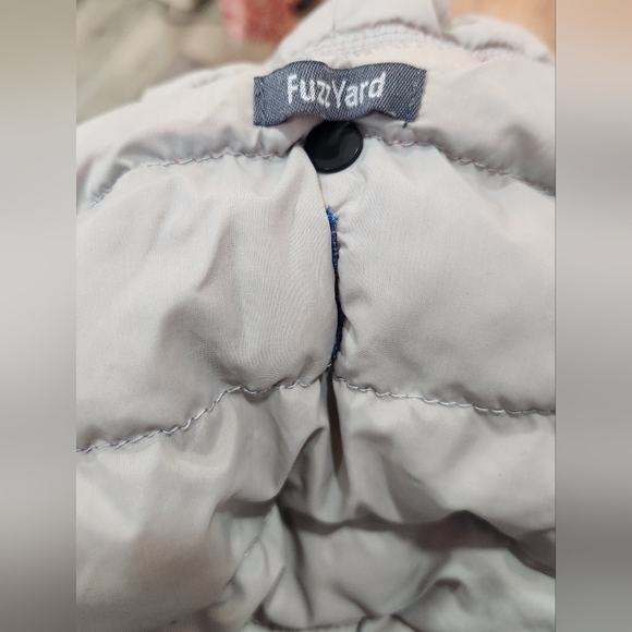 Red and Blue Fuzzyard Dog Jacket Size 1 - Picture 6 of 8